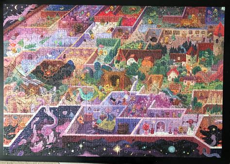 Magical puzzle company enigmatic maze